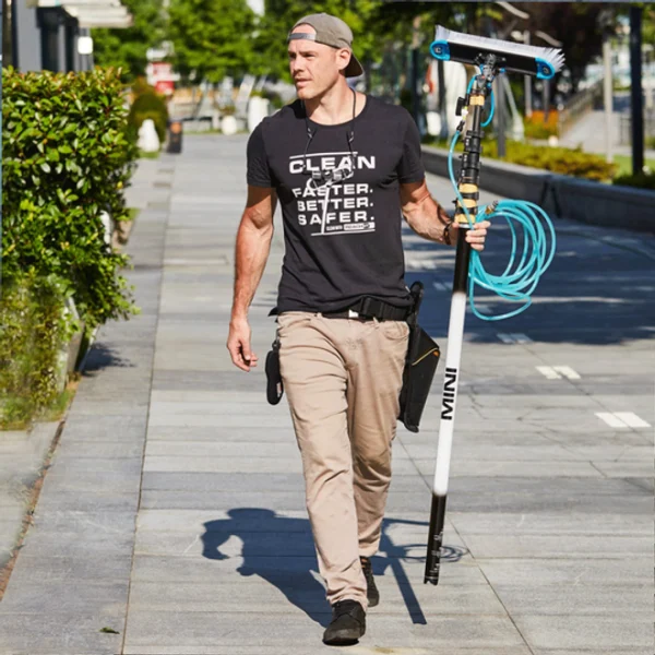 ⁦Mini Pole 25ft -מוט קרבון 7.6 מתפרק⁩ – תמונה ⁦2⁩