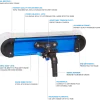 ⁦Radial Rocker 45cm - מברשת מקצועית מגיעה עם 7 פדים מותאמים⁩ – תמונה ⁦2⁩